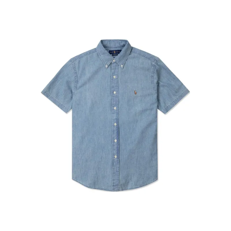Polo Ralph Lauren Shirt Men's Light Denim-0