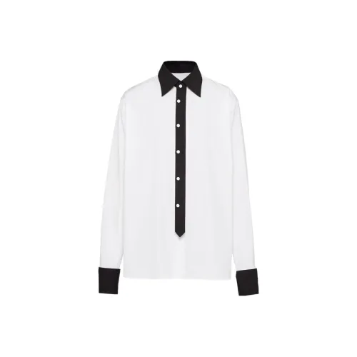 PRADA Shirts Men Black/White