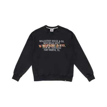 Dickies Sweatshirt, Black DK0A87FTBLK Unisex