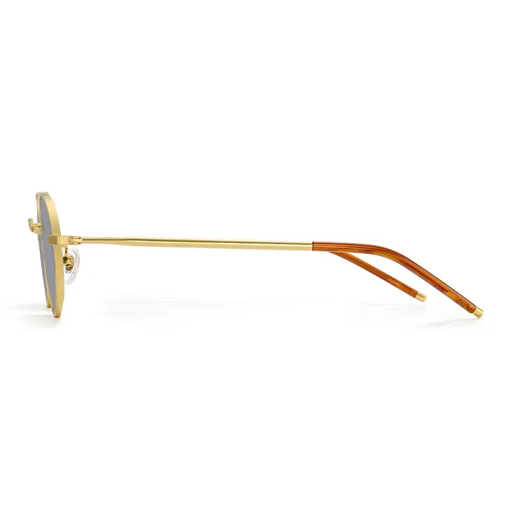 BERTHA Metal Round Sunglasses Unisex-8