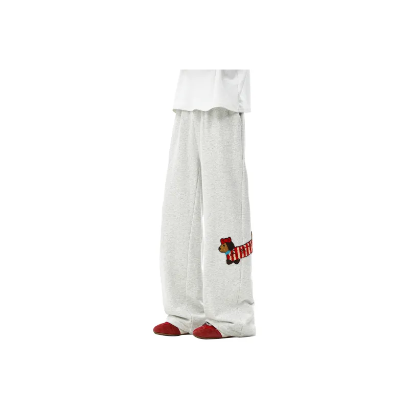 MARK WAFFLE Knitted Sweatpants Unisex-6