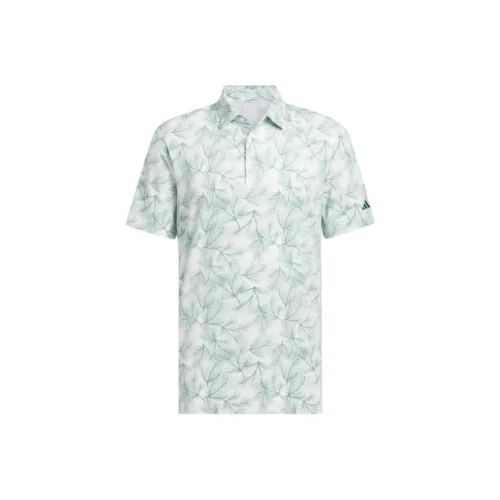 adidas series Free Shipping With AdiClub Ultimate365 Mesh Print Polo Shirt
