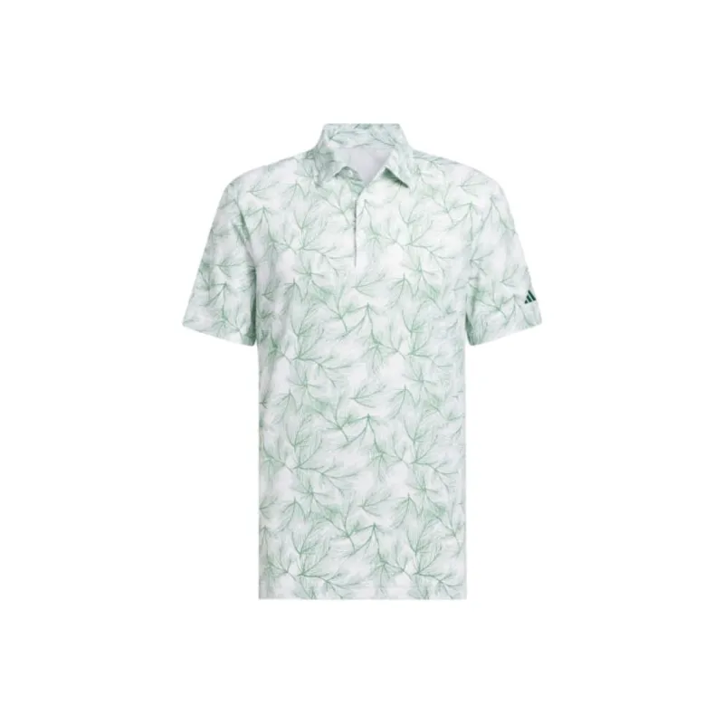 Adidas Free Shipping With AdiClub Ultimate365 Mesh Print Polo Shirt-0