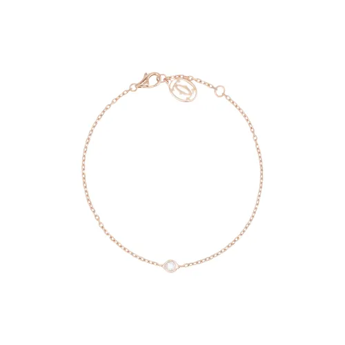CARTIER 18K Rose Gold Necklaces Women's