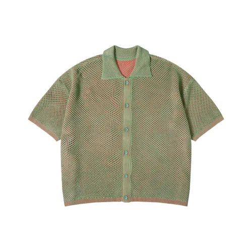 N MAX Shirts Unisex Bunched Green