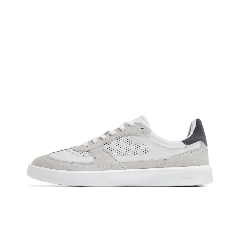 COLE HAAN GRAND CROSSCOURT Collection Low Top Skateboard Shoes Men's White Gray-0