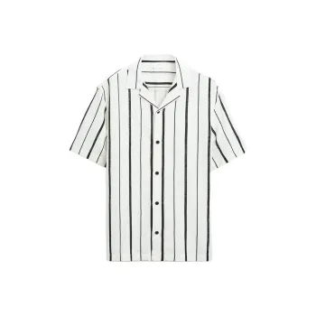 ZARA Shirts Men Black/White