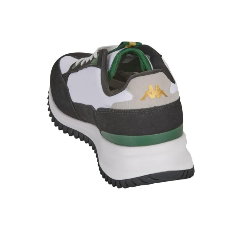 Kappa Arklow 1 Anti Slip Wear Resistant Low Top Casual Shoes Unisex White Black-4