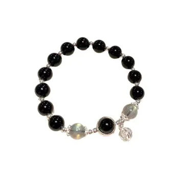 VIVIWELL Obsidian Bracelets Unisex