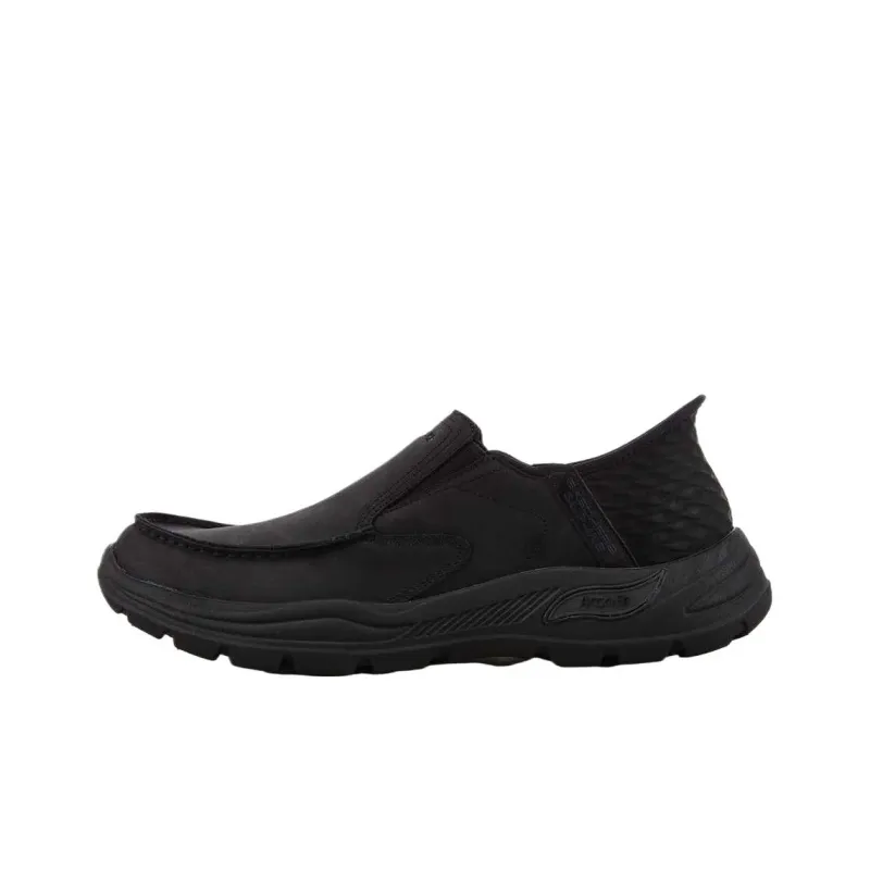 Skechers Arch Fit Motley Low Top Casual Shoes Men's Black-0