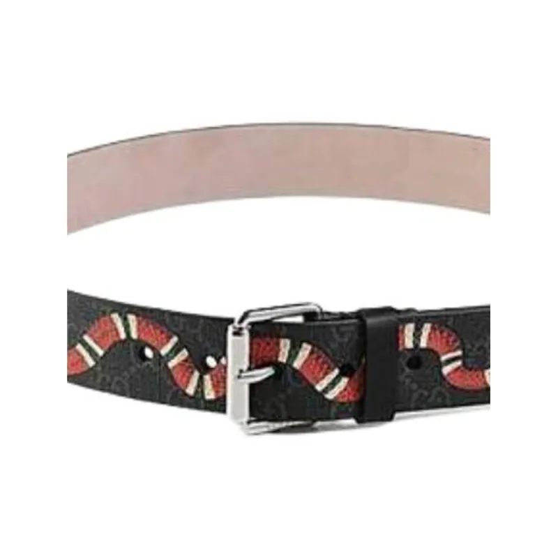 GUCCI Supreme Kingsnake Belt-1