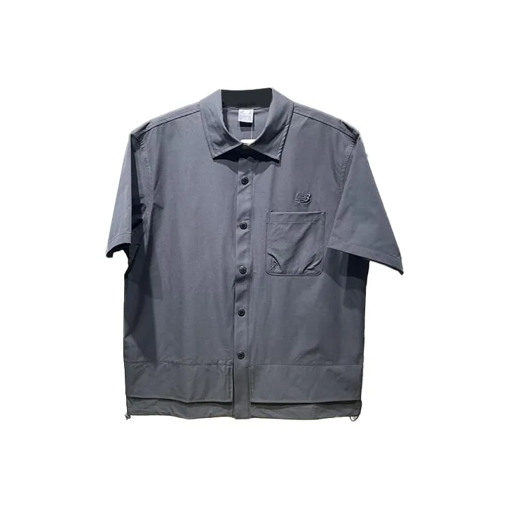 New Balance Shirts Men Black-0