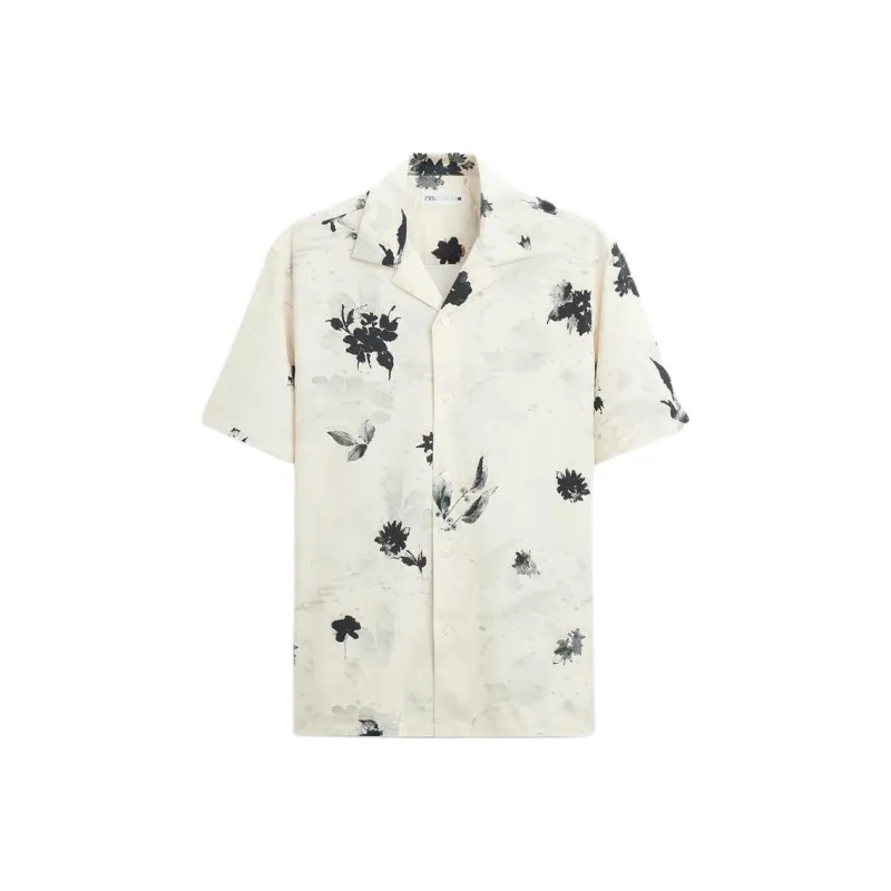 ZARA Shirts Men White-0