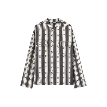 PALM ANGELS Metal Frame Overshirt