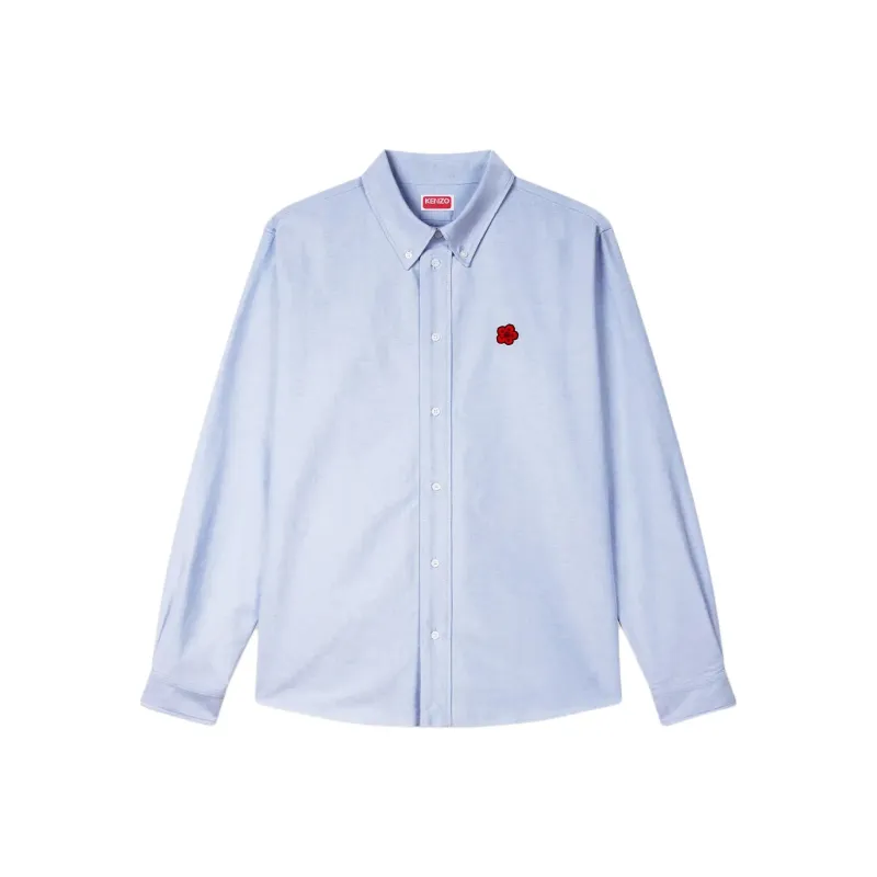 KENZO Boke Flower Embroidered Long Sleeved Shirt-0