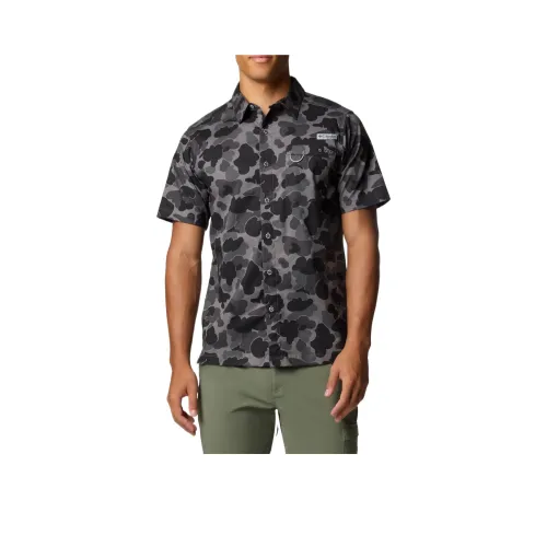 Columbia PFG Wild Cast Shirt Men's Black