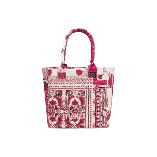 ISABEL MARANT Cotton Tote Bag, Shopping Bag, Handbag Small Size Women's Red