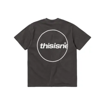 Thisisneverthat SS25 T Shirt Unisex Charcoal Gray