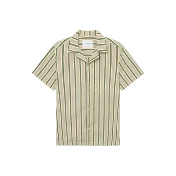 LES DEUX Shirt Men's Leek Green