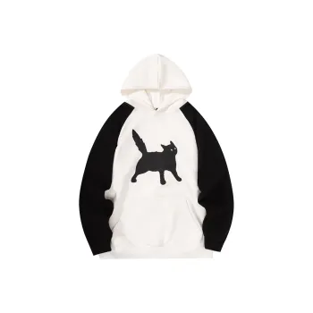 Suamoment Spring And Fall American Casual Hoodie Top Unisex