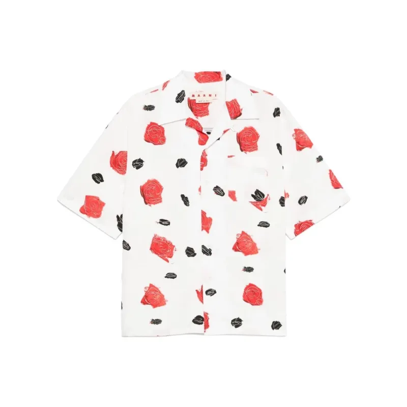 MARNI Flower print Shirt-0