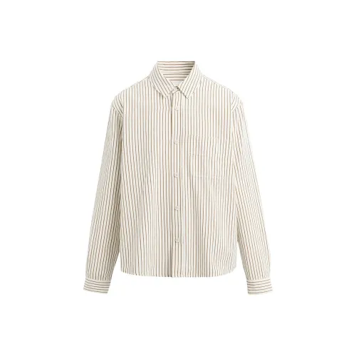 ZARA Shirts Men Brown