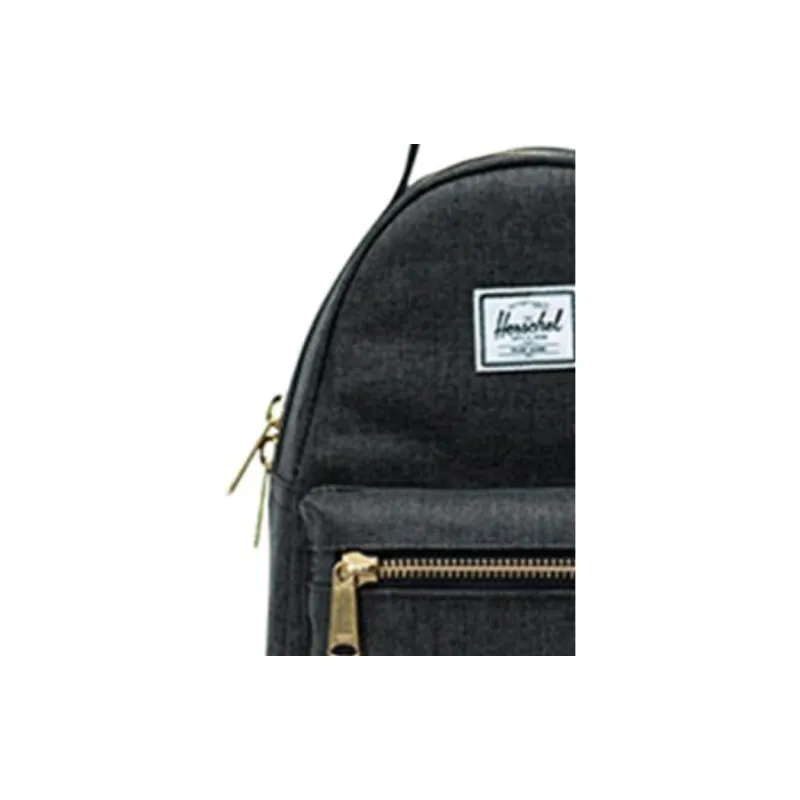 Herschel Polyester Backpack Mini Unisex Nova Mini Sesame Black-4