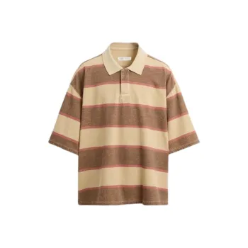 ZARA Polo Shirts Men Russet