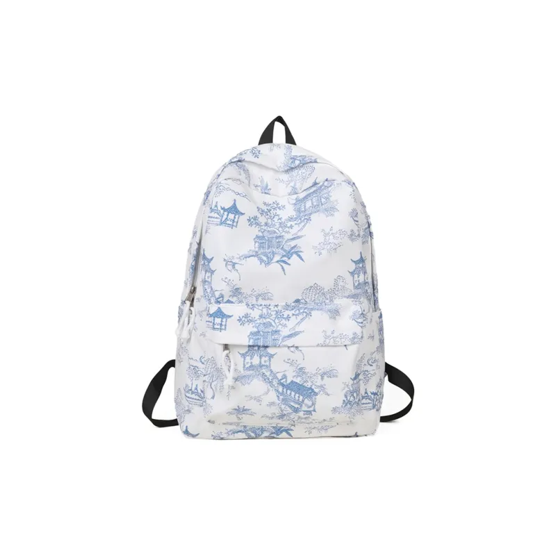 Yalu Nylon Backpack Unisex Multicolor-6