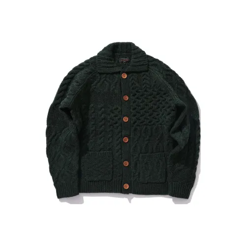Beams PLUS Sweater Unisex Green