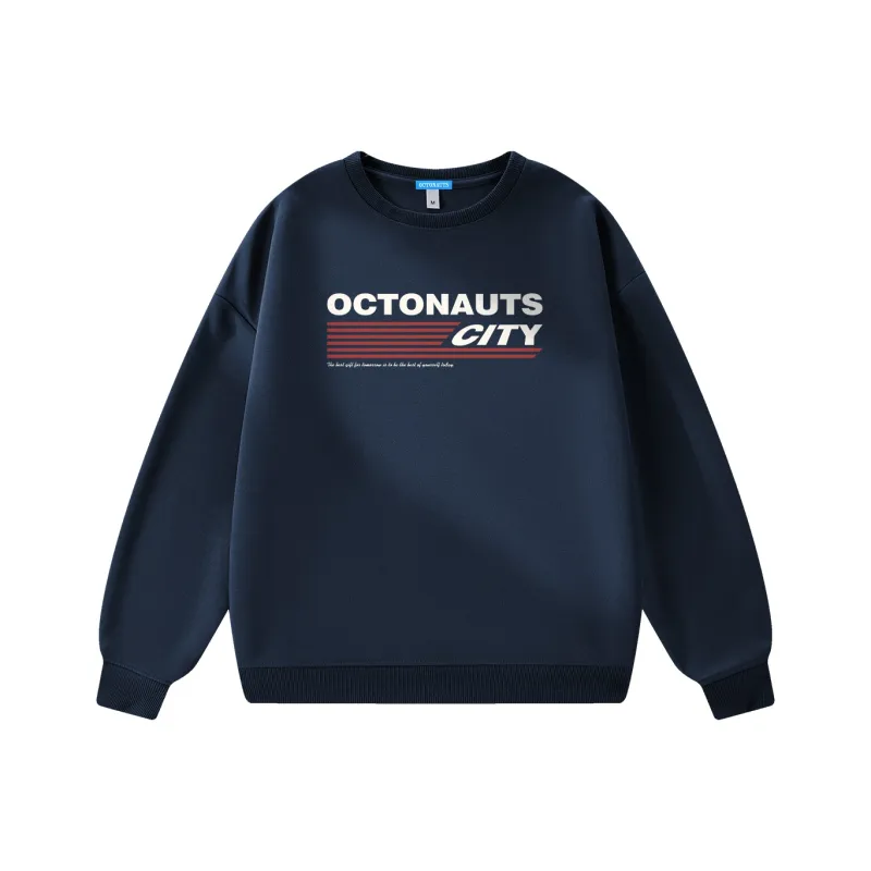 Small Columns Under The Sea Sweatshirt Unisex-2