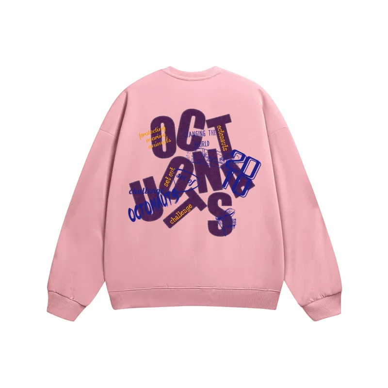 Small Columns Under The Sea Sweatshirt Unisex-7