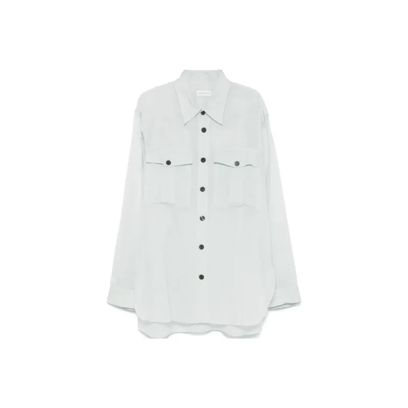 DRIES VAN NOTEN Shirt Men's Ice Blue-0