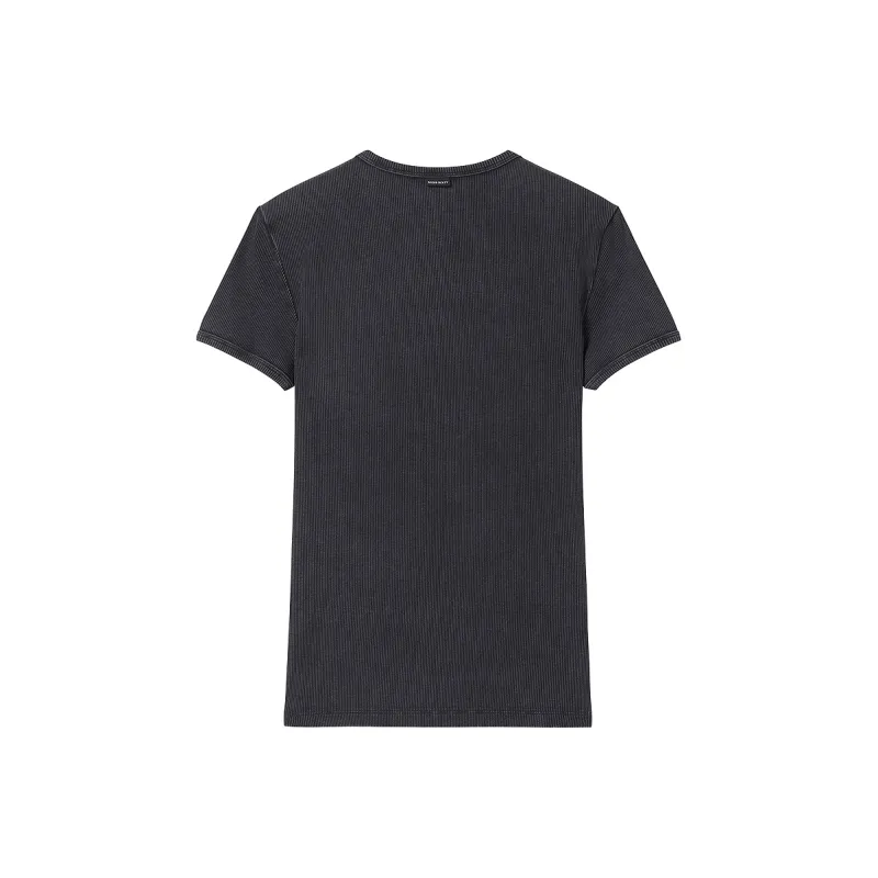 Miss Sixty T Shirt Women's Black Gray-1