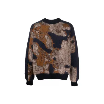 Y 3 Sweaters Men Brown