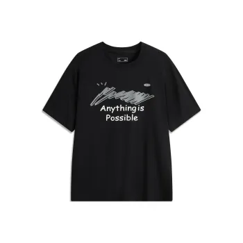LiNing Sports Life Collection T Shirt Men's Black
