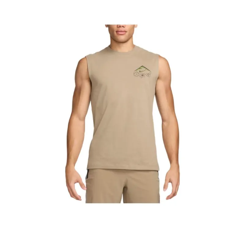 Nike Men's Dri-FIT Sleeveless Running T-Shirt-0