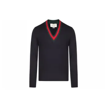 GUCCI Sweaters Men Navy Blue