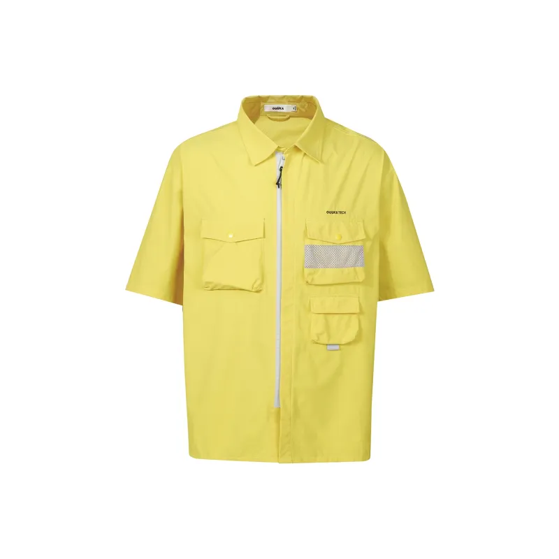 GUUKA TECH Shirts Men Lemon-0
