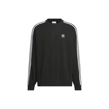 Adidas Originals ADICOLOR OVERSIZE CREW Sweatshirt Men's Black