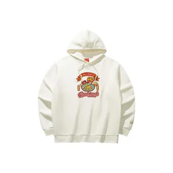 Anta Good Things Happen Sweatshirt Men's Ivory White
