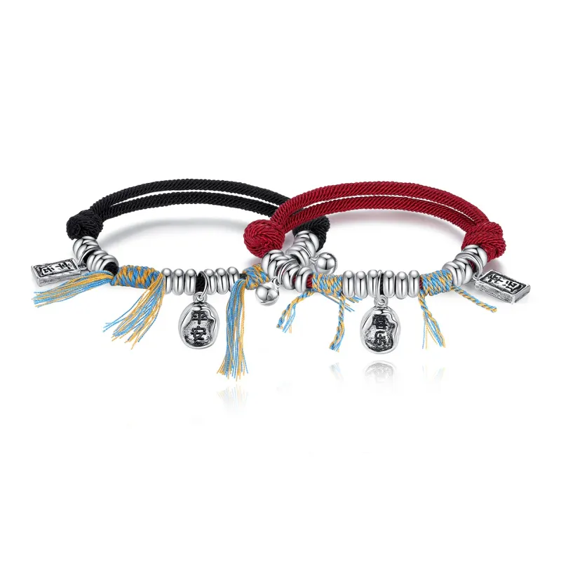 Asia Star Alloy Bracelets Unisex-5