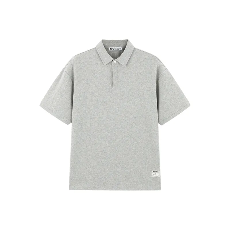 NPC Polo Shirts Unisex Gray-0