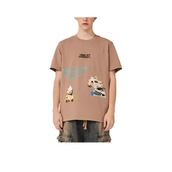 TSMLXLT T-Shirts Unisex Taupe