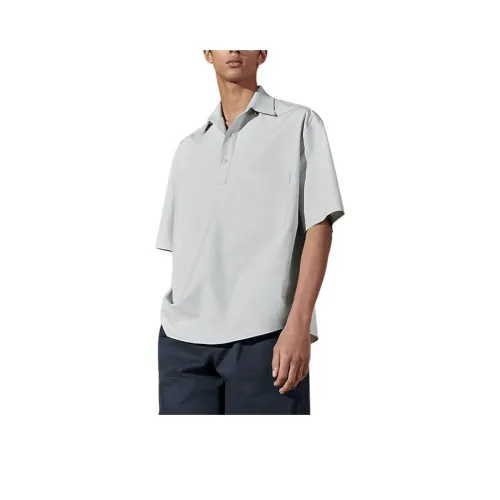 HERMES SS24 Polo Shirt Men's Mist White