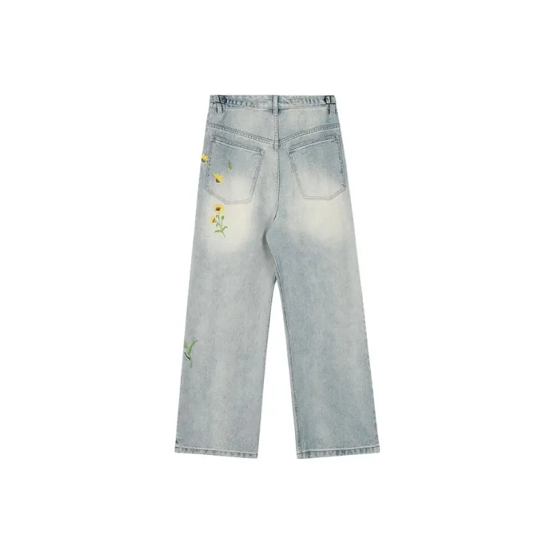 HUINIAN Jeans Women's Light Blue-1