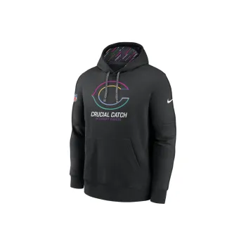 Nike Chicago Bears Crucial Catch Club Men's Nike Nfl Pullover Hoodie
