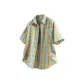 Light Yellow Blue Plaid