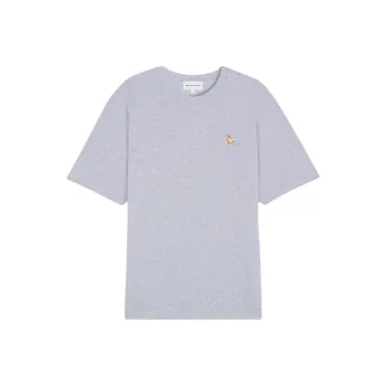 Maison Kitsune Chillax Fox Patch Crewneck T Shirt