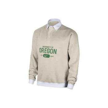Nike Oregon Club Fleece Men's Nike College Long-Sleeve Polo